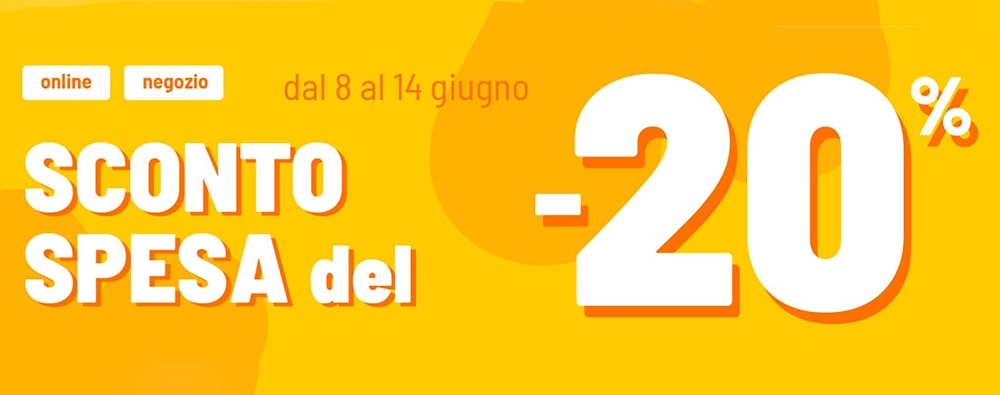 Caddy's - Codice Sconto del 20% Spesa Caddy’s