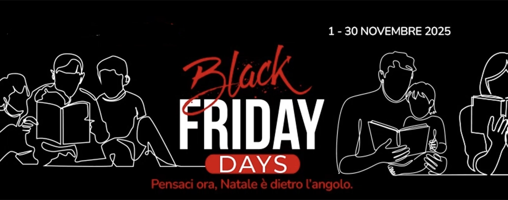 Mondadori - Black Friday sconti fino al 60% su Mondadori