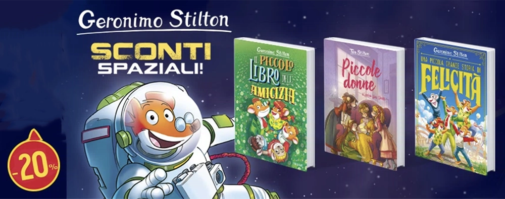 Mondadori - Mondadori Sconto 20% su libri Stilton